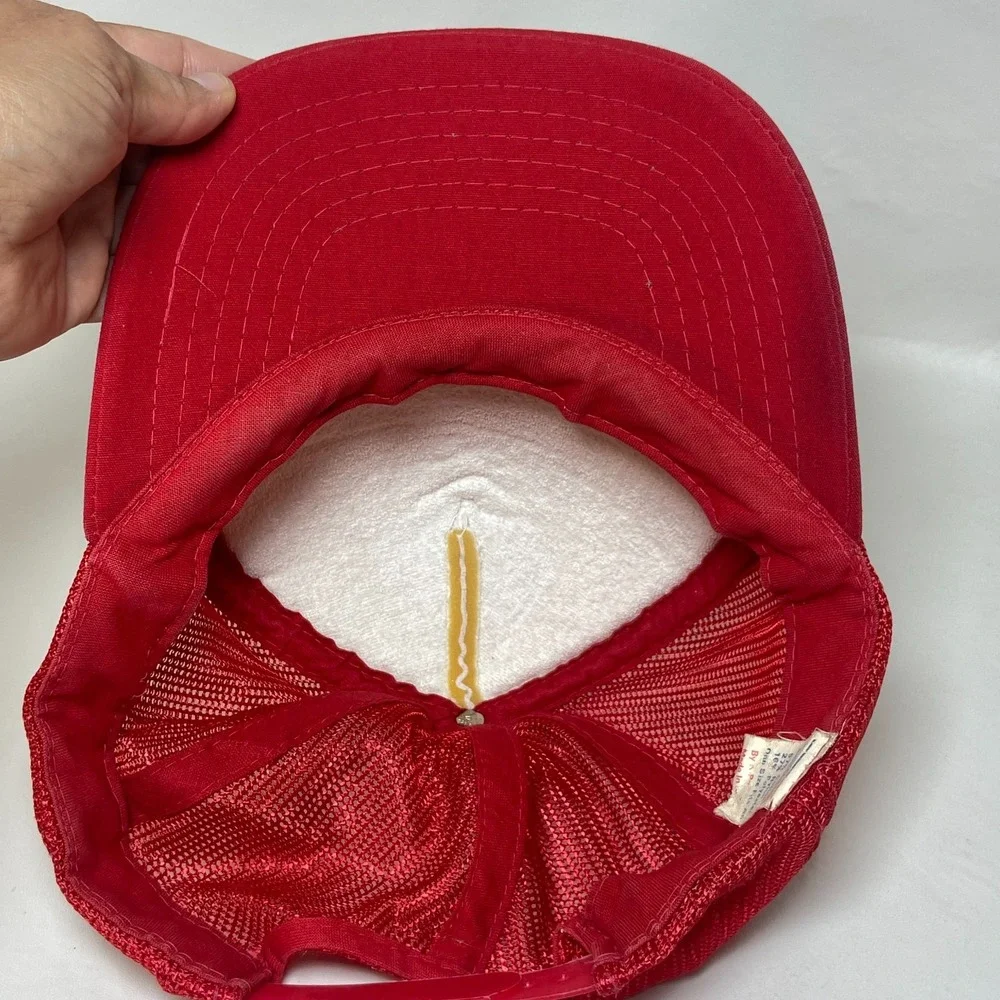Vintage Payless Cashways Hat Foam Snapback Trucker Building‎ Pennant Winner Y2K